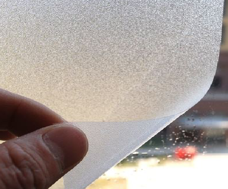 黄冈玻璃门外面粘广告用什么材料好？