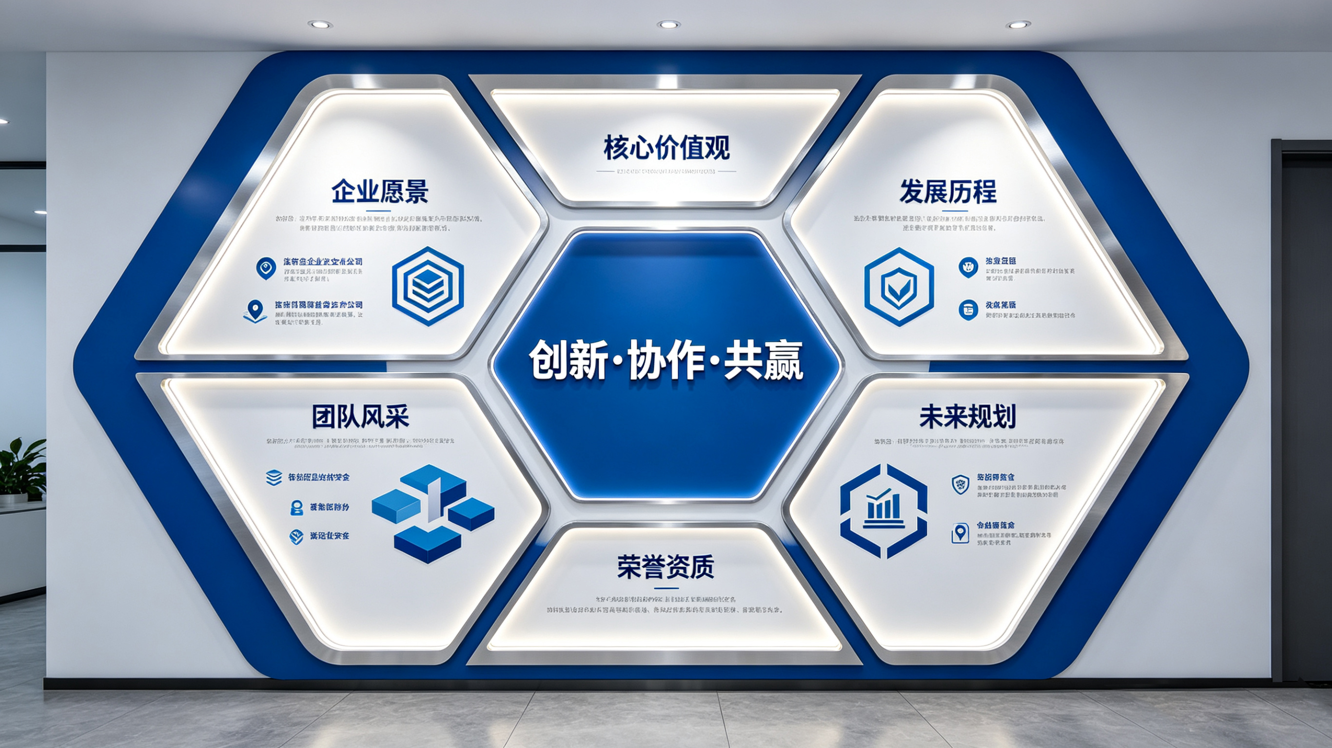 黄冈企业文化墙六边形避坑指南（新手常犯5个错误）